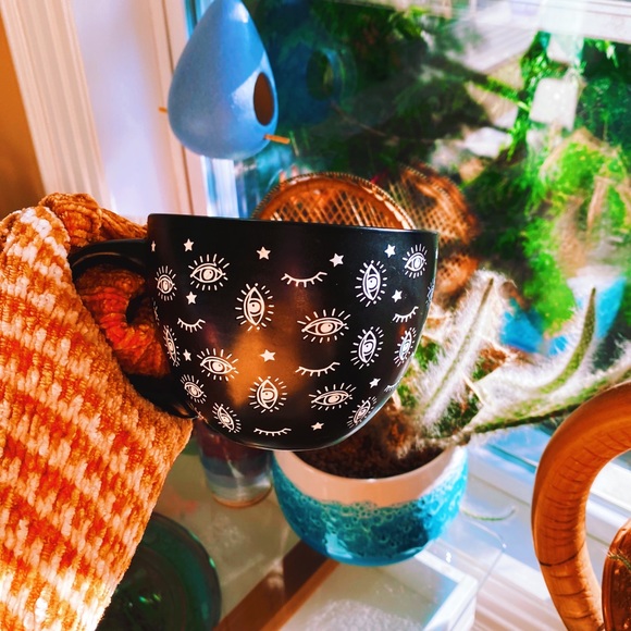 Bohemian Black Lunar Eye Mug ๐ฎ - Picture 2 of 7